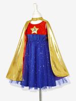 SOUZA superheldin vermomming donkerblauw - thumbnail