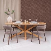 Tower Living Eettafel 'Crotone' Acaciahout, 200 x 110cm - thumbnail