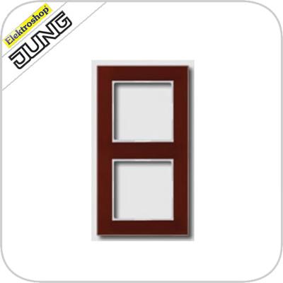 Jung A Creation afdekraam 2-voudig glas rood