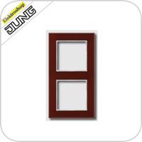 Jung A Creation afdekraam 2-voudig glas rood - thumbnail