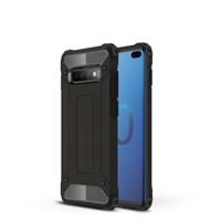 Magic Armor TPU + PC combinatie Case voor Galaxy S10 PLUS (zwart) - thumbnail