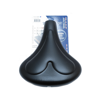 Selle Comfort zadel 261 hartje smart foam zwart