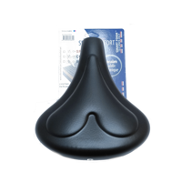 Selle Comfort zadel 261 hartje smart foam zwart - thumbnail