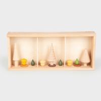 Tickit Houten Sorteerbakken 3 stuks - thumbnail