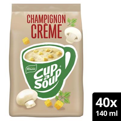 Knorr Cup-a-Soup vending, champignon, 140 ml, zak van 40 porties