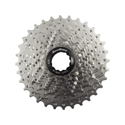 Sunrace cassette 10v 11-32 csrs0 metallic silver