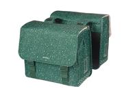Dubbele fietstas Basil Flair 35 liter - groen - thumbnail
