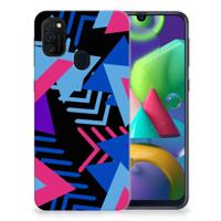 Samsung Galaxy M21 | M30s TPU Hoesje Funky Triangle - thumbnail
