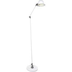 Steinhauer - Davin - vloerlamp - wit