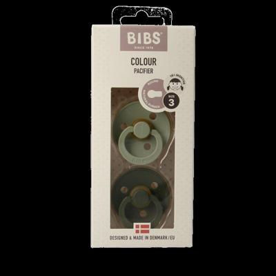 Bibs 3 Fopspeen Duo Hunter Green