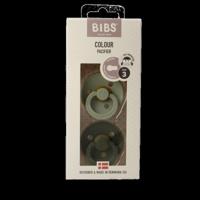 Bibs 3 Fopspeen Duo Hunter Green - thumbnail