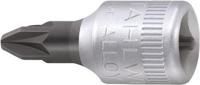 Stahlwille 44 PZ 2 SCHRAUBENDREHEREINSATZ 1/4 ZOLL 01300002 1/4 (6,3 mm) Schroevendraaierdop PZ 2 1/4 (6,3 mm) - thumbnail