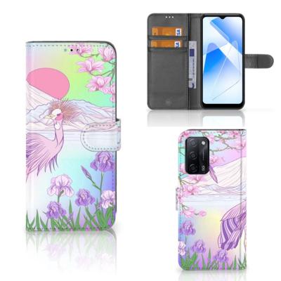 OPPO A16/A16s/A54s | Telefoonhoesje | Met pasjeshouder | Bird OPPO A16/A16s/A54s | Telefoonhoesje | Met pasjeshouder | Bird