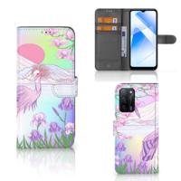 OPPO A16/A16s/A54s | Telefoonhoesje | Met pasjeshouder | Bird - thumbnail