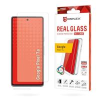 Displex Screen Protector (10H) + Case for Google Pixel 7a, Eco Mounting Frame, Case, Tempered Glass, scratch resistant protective film - thumbnail