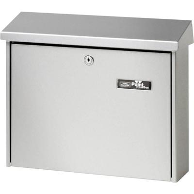 Burg Wächter 61160 JOURNAL 5867 SI Brievenbus Plaatstaal Zilver Sleutelslot Burg Wächter 61160 JOURNAL 5867 SI Brievenbus Plaatstaal Zilver Sleutelslot