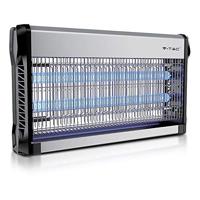 V-TAC VT-3230 Insectenvernietiger UV-lamp 30 W (Ø x h) 502 mm x 93.5 mm Aluminium, Zwart 1 stuk(s) - thumbnail