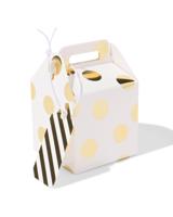 HEMA Cadeaudoosjes vouwbaar S goud - 6 stuks - thumbnail