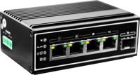 LevelOne IGU-0502 Unmanaged Gigabit Ethernet (10/100/1000) Power over Ethernet (PoE) Zwart - thumbnail
