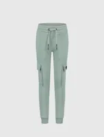 Ballin Sweat broek regular fit - Donker mint - thumbnail