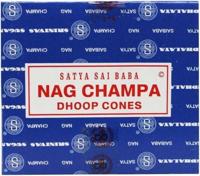 Orginele Nag Champa wierook wereldwijd populair 10 kegels per doosje - thumbnail