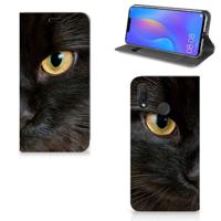 Huawei P Smart Plus | Hoesje maken | Zwarte Kat - thumbnail