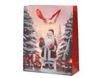 Giftbag papier l8b18h24 cm rood Y Decoris - Decoris - thumbnail