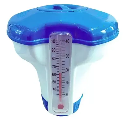Summer Fun Chloordrijver klein met thermometer