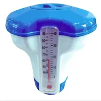 Summer Fun Chloordrijver klein met thermometer - thumbnail