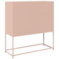 Dressoir 100,5x39x107 cm koudgewalst staal roze - thumbnail