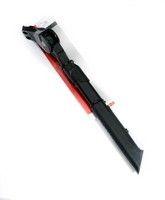 Zijstandaard Simson Wave R40 voor 40mm achterbrugmontage - zwart - thumbnail