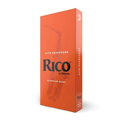 D&apos;Addario Woodwinds RJA2535 Rico Altsaxofoonriet, 3.5, 25-pack, Unfiled