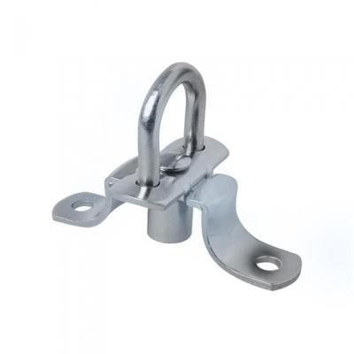 ProPlus zeiloog rond met veer 27mm 4 stuks in blister zilver