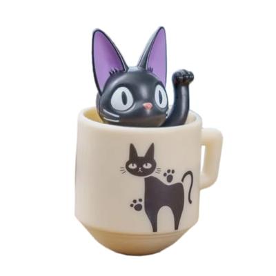 Kiki's Delivery Service Round Bottomed Figurine Kiki with her mug 6 cm