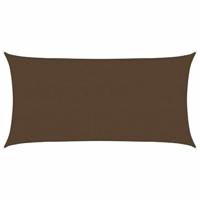 Zonnezeil 160 g/m 2,5x5 m HDPE bruin - thumbnail