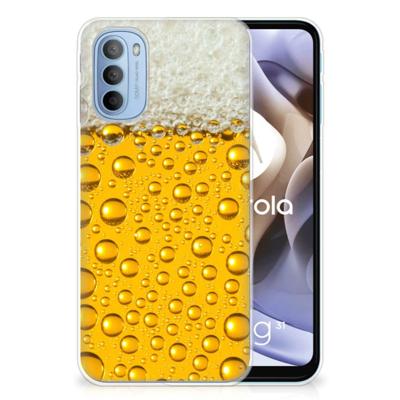Motorola Moto G31 | G41 | Siliconen Case | Bier