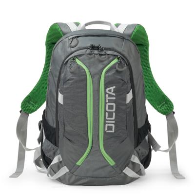 Dicota BackPack ACTIVE Laptoprugzak Geschikt voor max. (laptop): 39,6 cm (15,6) Groen, Grijs