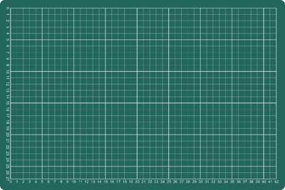 Snijmat A3 450X300mm groen Snijmat A3 450X300mm groen