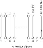 Weidmüller RS SD9S UNC LPK2 Overdrachtselement Inhoud: 1 stuk(s) - thumbnail