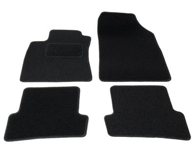 Automatten op maat - zwart stof - Renault Clio 3 2005-2012