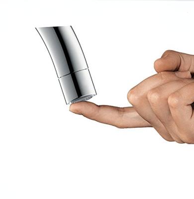 Hansgrohe Talis Ss wastafelkraan 80 CoolStart met waste chroom 72013000 - thumbnail