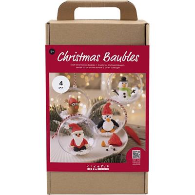 Creativ Company Hobbyset kerstballen, boetseren, 1 doos Creativ Company Hobbyset kerstballen, boetseren, 1 doos