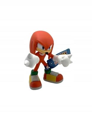 Sonic the Hedgehog Mini Figurine - Knuckles the Echidna - thumbnail