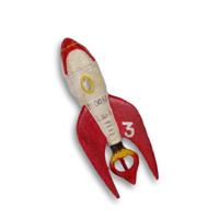 Gietijzeren flesopener als raket - thumbnail