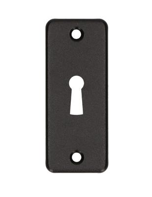 AMI Rechthoek Rozet 4 RH Slg Zwart - 739352 AMI Rechthoek Rozet 4 RH Slg Zwart - 739352