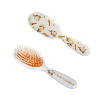 Rock & Ruddle Baby Haarborstel Konijntjes