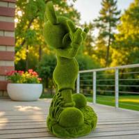 Disney Tuinbeeld 3d pluiz mickey - thumbnail