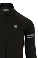 AGU Thermo Fietsshirt Lange Mouwen Essential Heren - Zwart - L - thumbnail