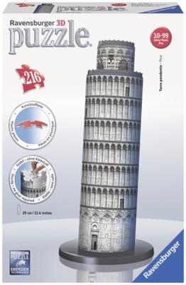 Ravensburger puzzel gebouwen midi toren van pisa 3D 216 stukjes