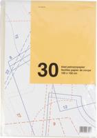 Patroonpapier, ft 100 x 150 cm, pak van 30 vel - thumbnail